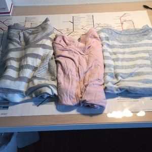 Bundle of 3 Lane Bryant Pocket tees 22/24